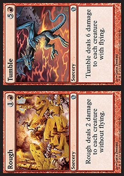Rough // Tumble - Commander 2013 (Uncommon) [C13-118]