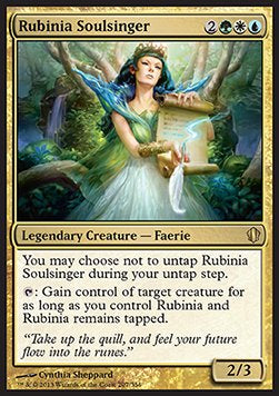 Rubinia Soulsinger (V.1) - Commander 2013 (Rare) [C13-207]