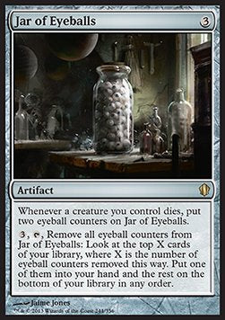Jar of Eyeballs - Commander 2013 (Rare) [C13-244]