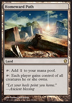 Homeward Path - Commander 2013 (Rare) [C13-295]