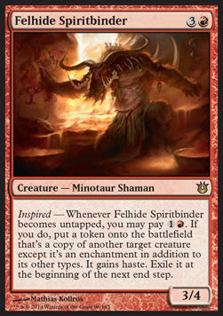 Felhide Spiritbinder - Born of the Gods (Rare) [BNG-96]