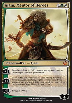 Ajani, Mentor of Heroes - Journey into Nyx (Mythic) [JOU-145]