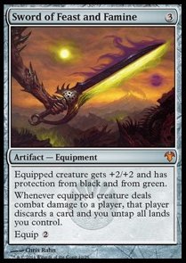 Sword of Feast and Famine - Modern Event Deck 2014 (Mythic) [MD1-10]