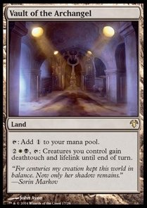 Vault of the Archangel - Modern Event Deck 2014 (Rare) [MD1-17]