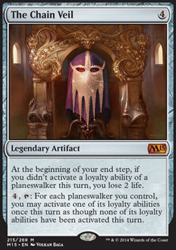 The Chain Veil - Magic 2015 (Mythic) [M15-215]