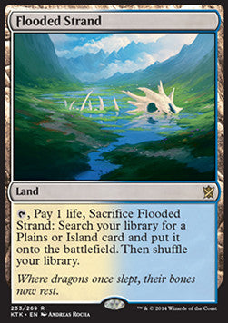 Flooded Strand - Khans of Tarkir (Rare) [KTK-233]