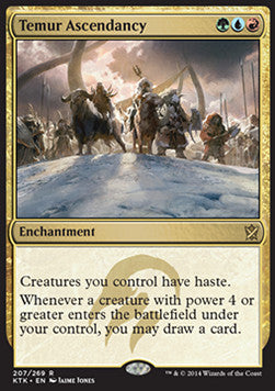 Temur Ascendancy - Khans of Tarkir (Rare) [KTK-207]