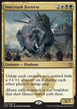 Ivorytusk Fortress - Khans of Tarkir (Rare) [KTK-179]