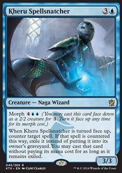 Kheru Spellsnatcher - Khans of Tarkir (Rare) [KTK-45]