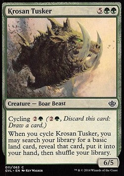 Krosan Tusker - Duel Decks: Anthology (Common) [DD3-7011]