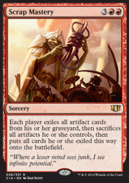 Scrap Mastery - Commander 2014 (Rare) [C14-38]