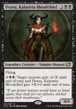 Drana, Kalastria Bloodchief - Commander 2014 (Rare) [C14-141]