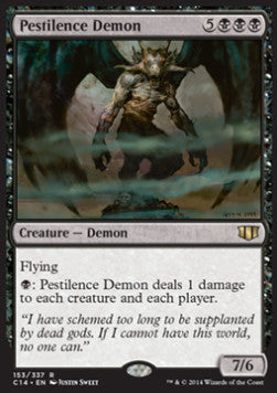 Pestilence Demon - Commander 2014 (Rare) [C14-153]
