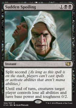 Sudden Spoiling - Commander 2014 (Rare) [C14-164]