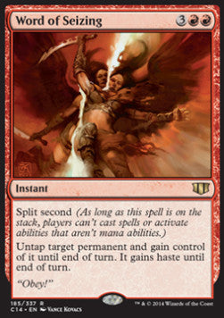 Word of Seizing - Commander 2014 (Rare) [C14-185]