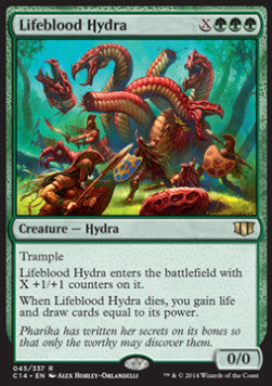 Lifeblood Hydra - Commander 2014 (Rare) [C14-45]
