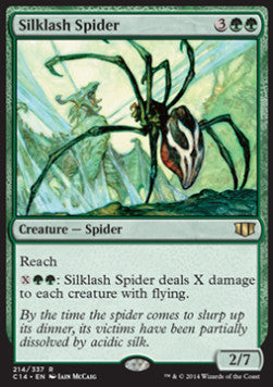 Silklash Spider - Commander 2014 (Rare) [C14-214]