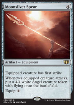 Moonsilver Spear - Commander 2014 (Rare) [C14-251]