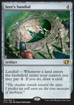 Seer's Sundial - Commander 2014 (Rare) [C14-267]