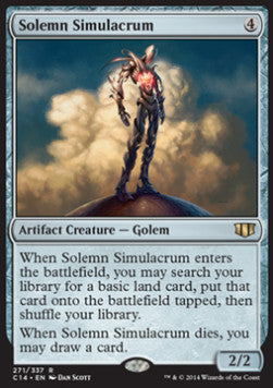 Solemn Simulacrum - Commander 2014 (Rare) [C14-271]