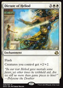 Dictate of Heliod - Duel Decks: Elspeth vs. Kiora (Rare) [DDO-8]