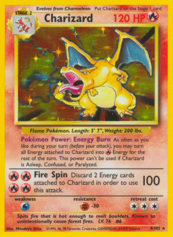 Charizard - Base Set (Holo Rare) [BS-4]