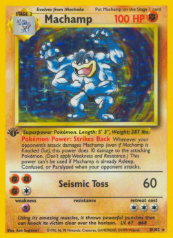 Machamp - Base Set (Holo Rare) [BS-8]