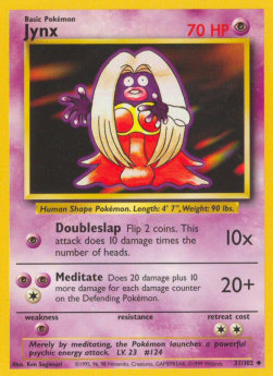 Jynx - Base Set (Uncommon) [BS-31]