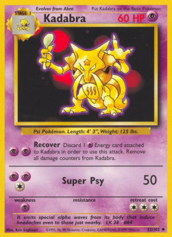 Kadabra - Base Set (Uncommon) [BS-32]