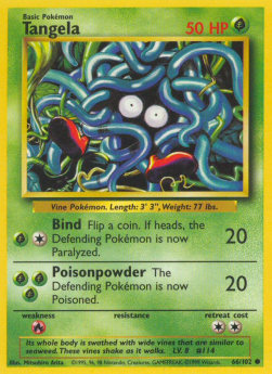 Tangela - Base Set (Common) [BS-66]