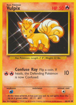 Vulpix - Base Set (Common) [BS-68]