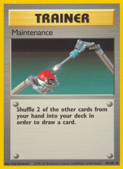 Maintenance - Base Set (Uncommon) [BS-83]