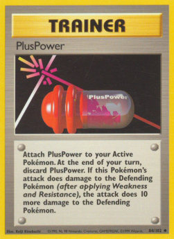 PlusPower - Base Set (Uncommon) [BS-84]
