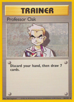 Professor Oak - Base Set (Uncommon) [BS-88]
