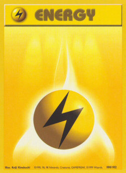 Lightning Energy - Base Set (Common) [BS-100]