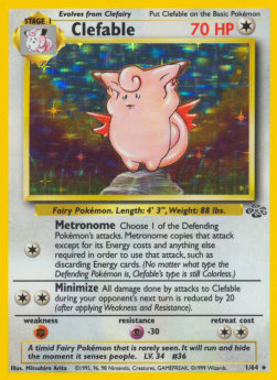 Clefable - Jungle (Holo Rare) [JU-1]