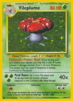 Vileplume - Jungle (Holo Rare) [JU-15]