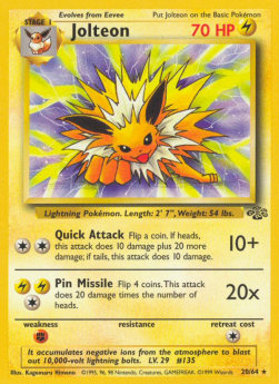 Jolteon - Jungle (Rare) [JU-20]