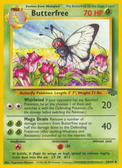 Butterfree - Jungle (Uncommon) [JU-33]