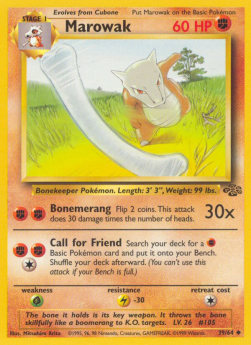 Marowak - Jungle (Uncommon) [JU-39]