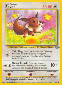 Eevee - Jungle (Common) [JU-51]