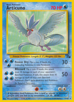 Articuno - Fossil (Rare) [FO-17]