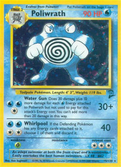 Poliwrath - Base Set 2 (Holo Rare) [B2-15]