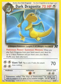 Dark Dragonite - Team Rocket (Rare) [TR-22]