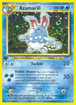 Azumarill - Neo Genesis (Holo Rare) [NG-2]