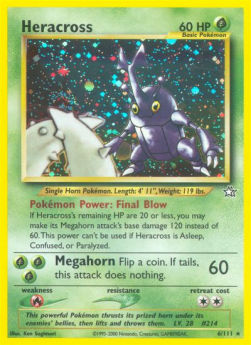 Heracross - Neo Genesis (Holo Rare) [NG-6]