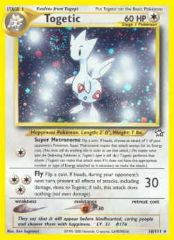 Togetic - Neo Genesis (Holo Rare) [NG-16]
