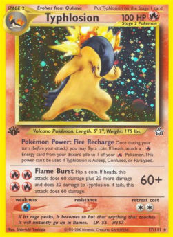 Typhlosion - Neo Genesis (Holo Rare) [NG-17]