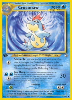 Croconaw - Neo Genesis (Uncommon) [NG-31]