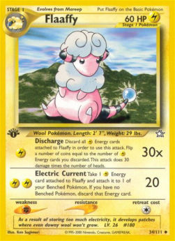 Flaaffy - Neo Genesis (Uncommon) [NG-34]